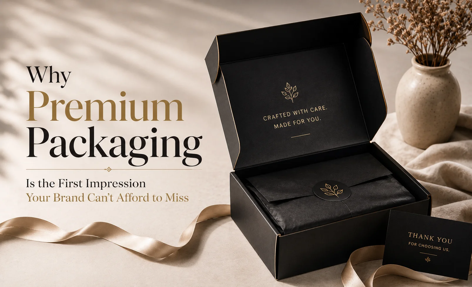 Why Premium Packaging Is the First Impression Your Brand Can’t Afford to Miss
