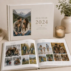 Annual Family Memories Photo Book | Color kraft