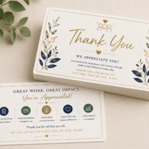 Appreciation Card – Employee & Team Recognition | Color kraft