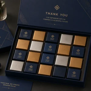 Corporate Branded Chocolate Box – 16 Piece | Color kraft