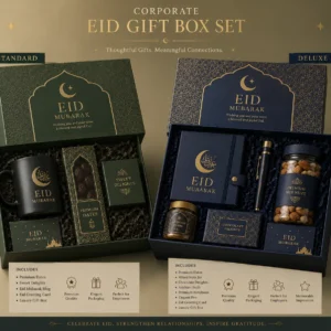 Corporate Eid Gift Box Set – Standard & Deluxe | Color kraft