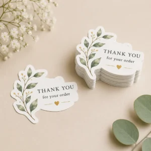 Custom Die-Cut Stickers – Pack of 50 | Color kraft