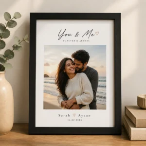 Custom Framed Photo Print – A4 | Color kraft