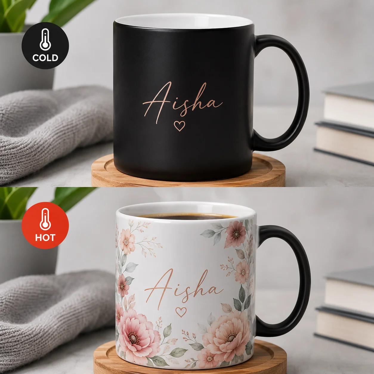 Custom Magic Color-Changing Mug | Color kraft