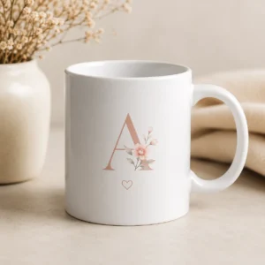 Custom Printed Ceramic Mug – 11oz | Color kraft