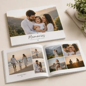 Custom Softcover Photo Book – 20 Pages | Color kraft