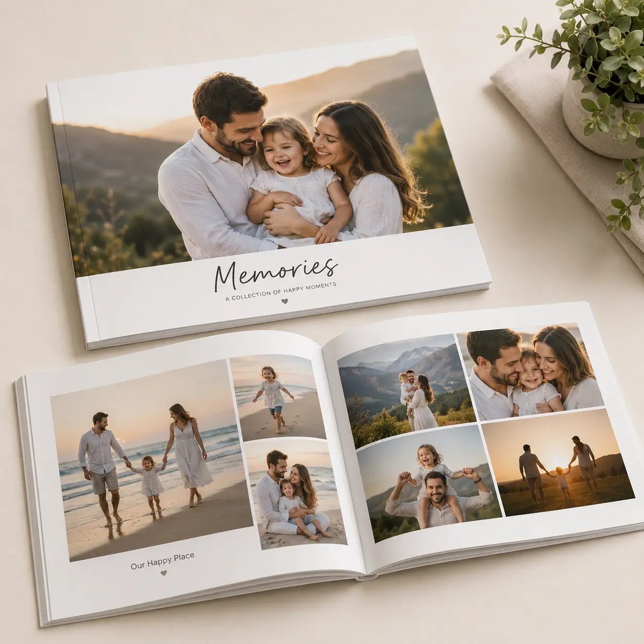 Custom Softcover Photo Book – 20 Pages | Color kraft