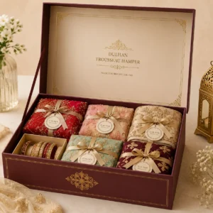 Dulhan Trousseau Hamper Box – Premium Rigid | Color kraft