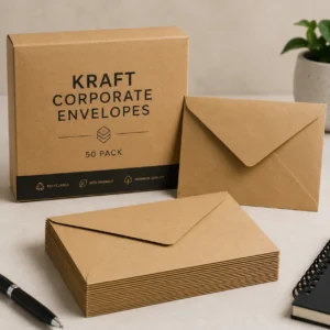 Kraft Corporate Envelope – Pack of 50 | Color kraft