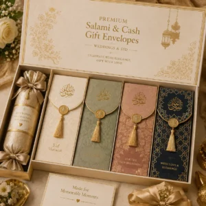 Premium Salami & Cash Gift Envelopes – Weddings & Eid | Color kraft