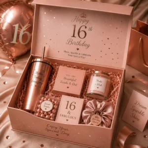 Sweet 16 / 18th Birthday Box – Rose Gold Edition | Color kraft