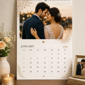 Wedding Anniversary Photo Calendar | Color Craft