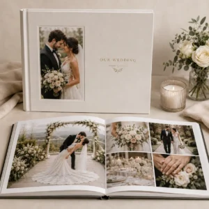 Wedding Lay-Flat Photo Album | Color kraft