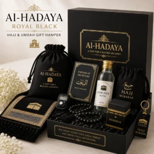 Al-HADAYA Royal Black Hajj & Umrah Gift Hamper