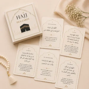 Hajj Dua Cards | Hajj Duas Physical Cards | Duas For Hajj